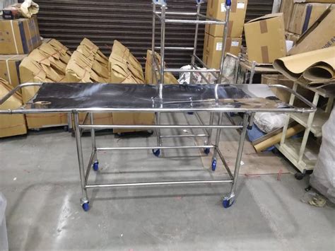 Patient Stretcher Trolley Stainless Steel At Rs Patient