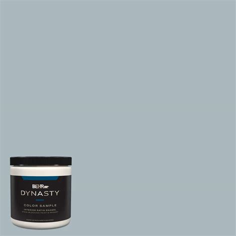 Behr Dynasty 8 Oz 740e 3 Prelude Satin Enamel Stain Blocking Interior