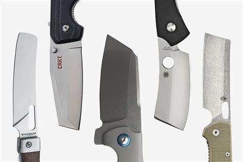 Butchers Blade 10 Best Pocket Cleaver Edc Knives Hiconsumption