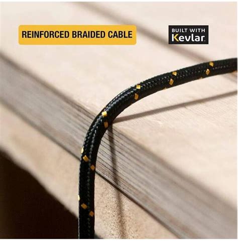 Dewalt Phone Charger Usb A To Usb C Reinforced Braided Cord 4 131 1361 Dw2 From Dewalt Acme Tools