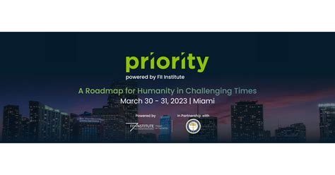 Fii Institute Hosting Global Priority Summit In Miami This March