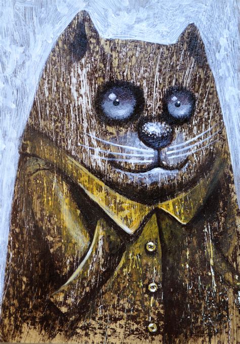 Иллюстрация кот в пальто I в стиле персонажи | Illustrators.ru