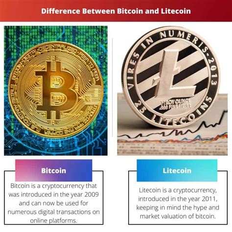 Bitcoin Vs Litecoin Difference And Comparison