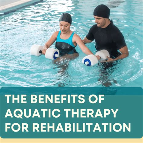 Aquatic Therapy Benefits For Rehabilitation