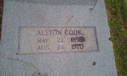 Alston Zacharah Cook Sr 1889 1970 Memorial Find A Grave