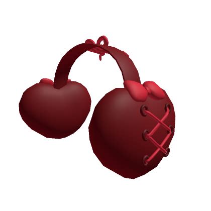 Cute Kawaii Valentines Red Earmuffs S Code Price Rblxtrade