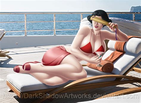 Commission Chairwoman On Yacht By Thedarkness Hentai Foundry