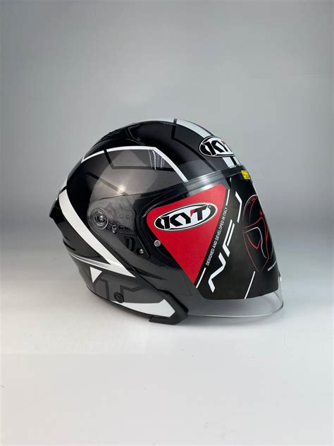 Kyt Nfj Motion White Tokan Helmet