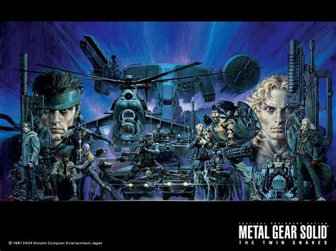 Metal Gear Solid Artwork by Noriyoshi Ohrai