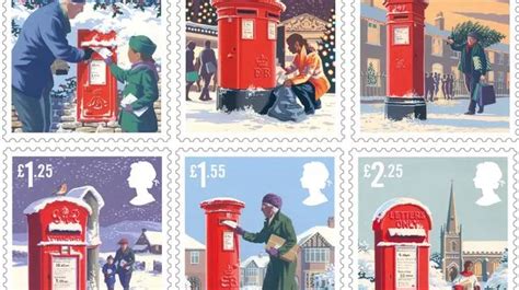 Royal Mail Launches 6 Stunning New Stamps For Christmas All Featuring