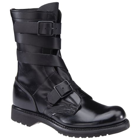 Men's Corcoran® 10" Leather Tanker Boots, Black - 166177, Combat ...