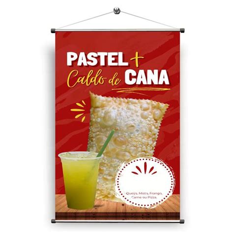 Banner Pastel Caldo De Cana KRadesivos