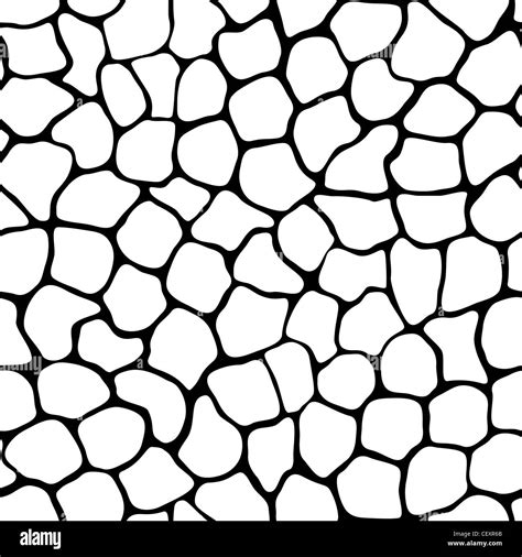 Seamless monochrome texture - a pattern of irregular cells Stock Photo - Alamy