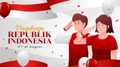 Poster Gambar Agustus Dalam Rangka Hut Ri Ke Yang Menarik Dan