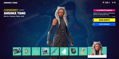 Fortnite How To Get Ahsoka Tano