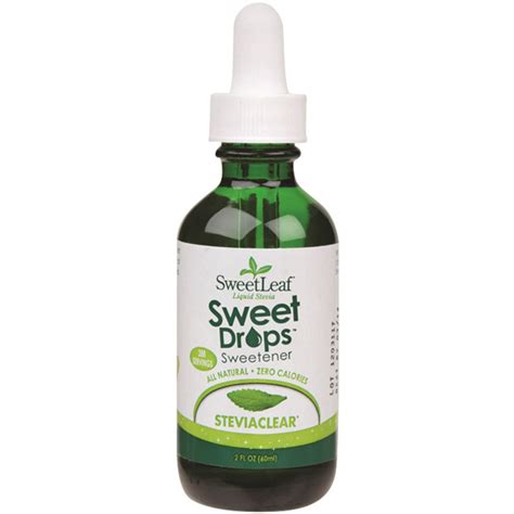 Sweet Leaf Sweet Drops Steviaclear Liquid 60ml Vegan Co