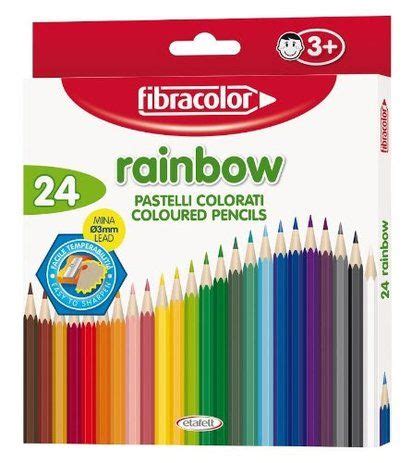 Fibracolor Rainbow Colouring Pencils Colorful Art Supplies