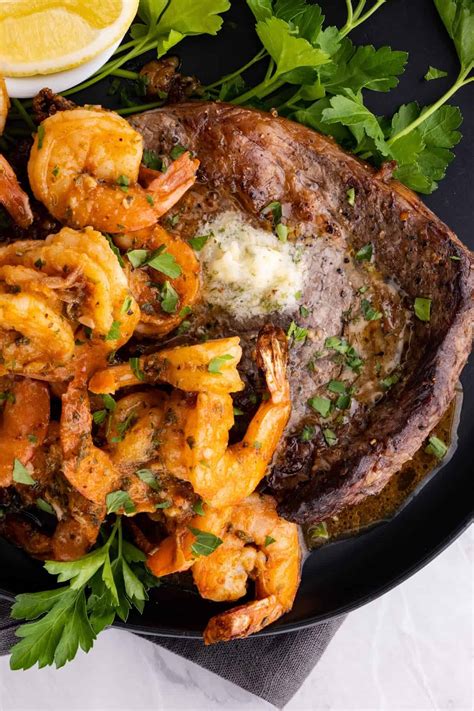 Surf And Turf Steak And Shrimp Recipe [ Video] Dr Davinah S Eats