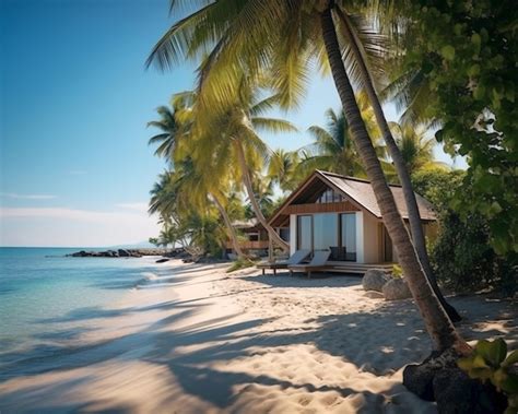 Premium Photo | Luxury lifestyle hidden hut travel destination summer ...