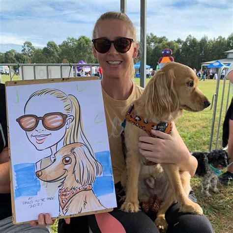 Hire Our Sydney Cartoonist Caricaturist Scarlett Entertainment