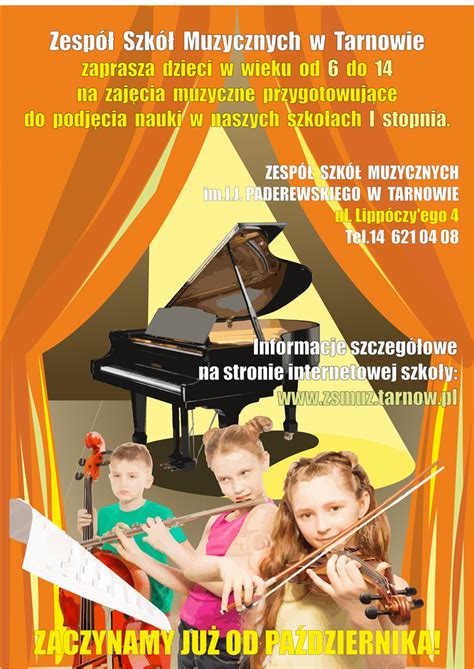 Zajęcia Muzyczne Dla Dzieci W Wieku Od 6 Do 14 Szkoła Muzyczna