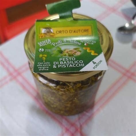 Orto D Autore Pesto Di Basilico E Pistacchi Reviews Abillion