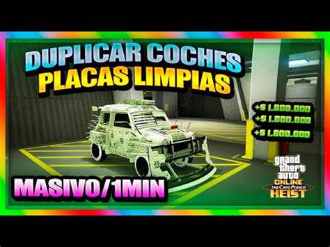 PLACAS LIMPIAS COMO DUPLICAR COCHES SUPER MASIVO 1MIN Y FACIL PS4