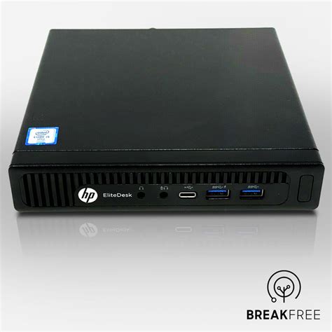 Hp Elitedesk 800 G2 Mini Pc I5 6500t 31ghz 8gb Ram 256gb Ssd Warranty Breakfree Computers