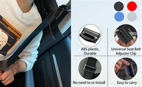 Amazon Car Seat Belt Clip 2 Pack Seatbelt Adjuster For Adults