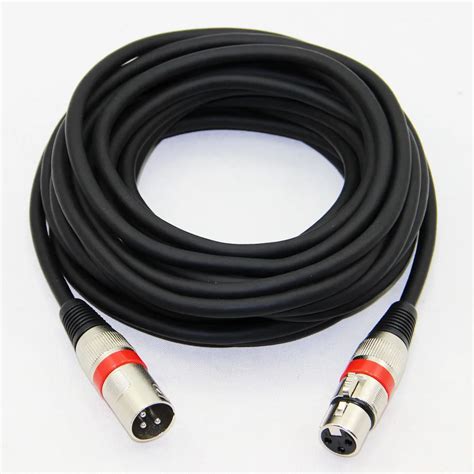 Tpe 3pin Xlr Cable Male To Female Mf Jack Audio Cable For Microphone