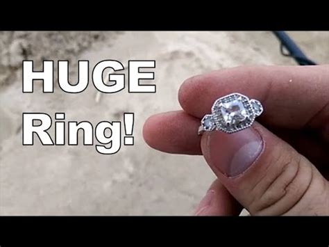 Huge Ring Found Metal Detecting Lake Michigan Beach YouTube