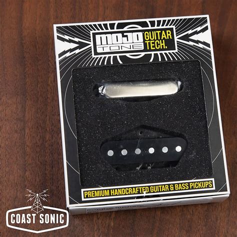 Mojotone 52 Quiet Coil Tele Pickup Set Chrome Reverb