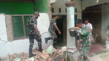 Bpbd Pandeglang Rumah Rusak Akibat Gempa Magnitudo Bertambah Dari