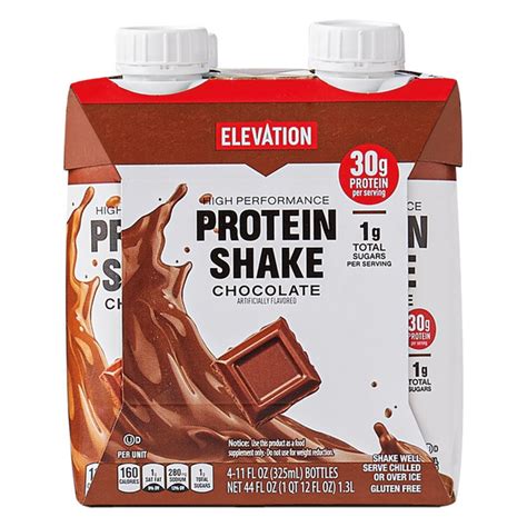 ALDI Elevation Chocolate Ready to Drink Protein Shake Same-Day Delivery or Pickup | Aldi