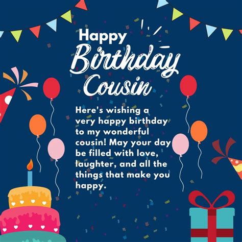 Best Happy Birthday Wishes For Cousin Also Get Birthday Wishes With