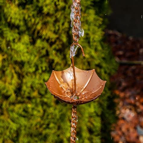 Iron Umbrella Rain Chain With Adapter Installer Piece And Etsy