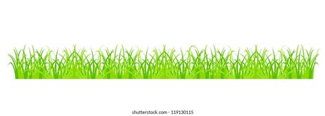 Design Element Cartoon Green Grass Stock Illustration 122372968 Shutterstock