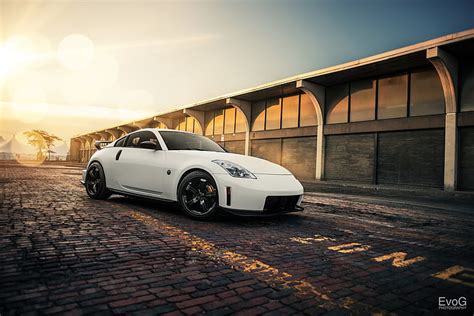 3440x1440px | free download | HD wallpaper: Nissan, white, 350Z, Nismo ...