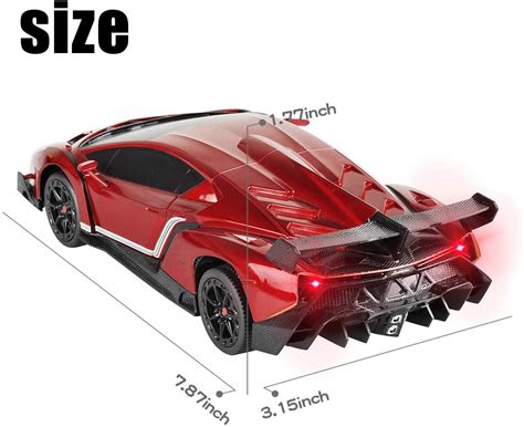 LAFALA Electric RC Car Lamborghini Veneno Radio Remote Control Vehicle