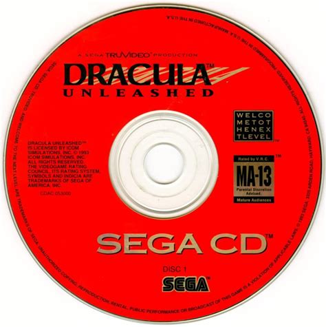 Dracula Unleashed Cover Or Packaging Material MobyGames