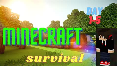 Minecraft Survival Season 1 Multiplayer Day 1 5 YouTube