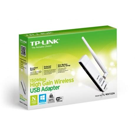 USB Adapter High Gain Wireless 150 Mbps - VF Informática Lda