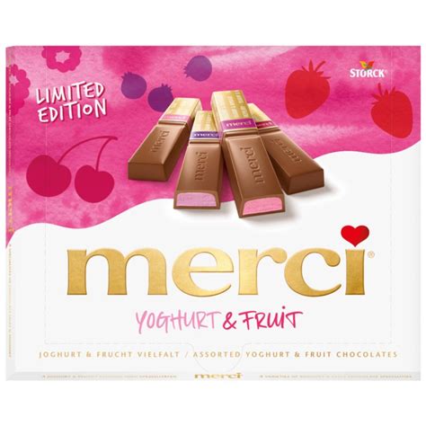 Merci Yoghurt Fruit Limited Edition G Packung