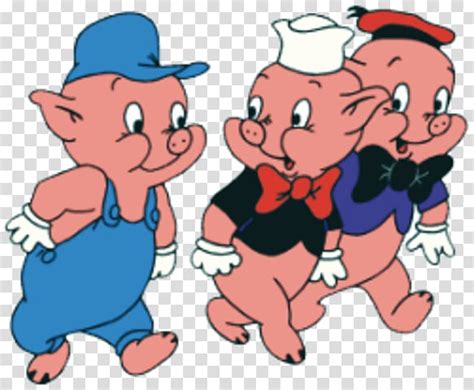 The Three Little Pigs Domestic Pig Big Bad Wolf Three Little Pigs