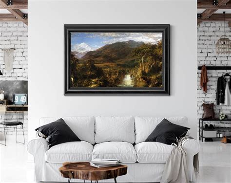 The Heart Of The Andes By Frederic Edwin Church Print or Oil Painting ...