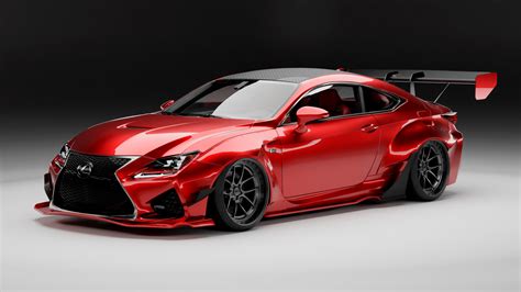 Artstation Lexus Rc F Pandem Resources