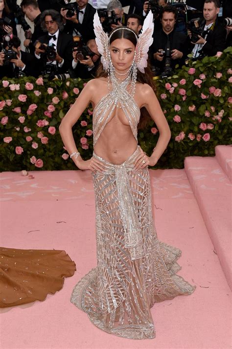 Raunchiest Naked Red Carpet Looks Em Rata Kendall Rihanna