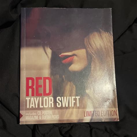 Taylor Swift RED limited edition book ($4... - Depop