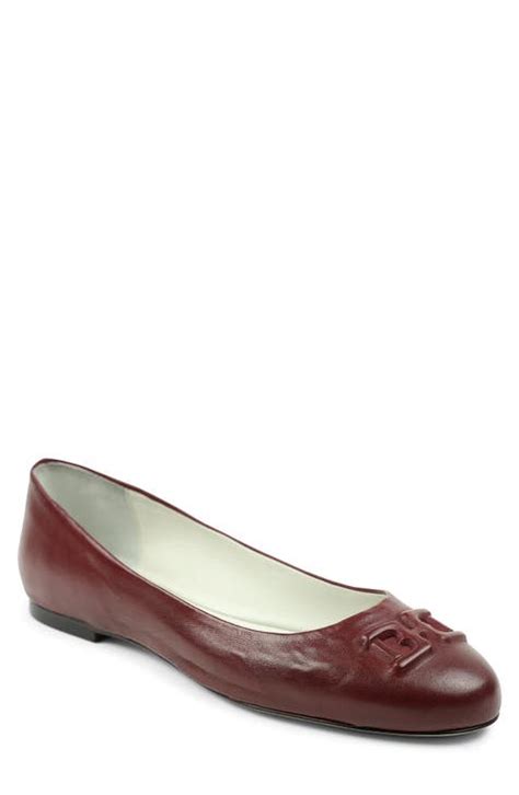 Womens Burgundy Flats Nordstrom
