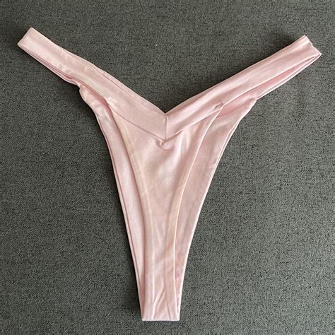 Oh Polly Women S Pink Bikini And Tankini Bottoms Depop